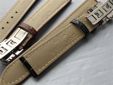 breitling leather wristbands|genuine breitling watch straps.